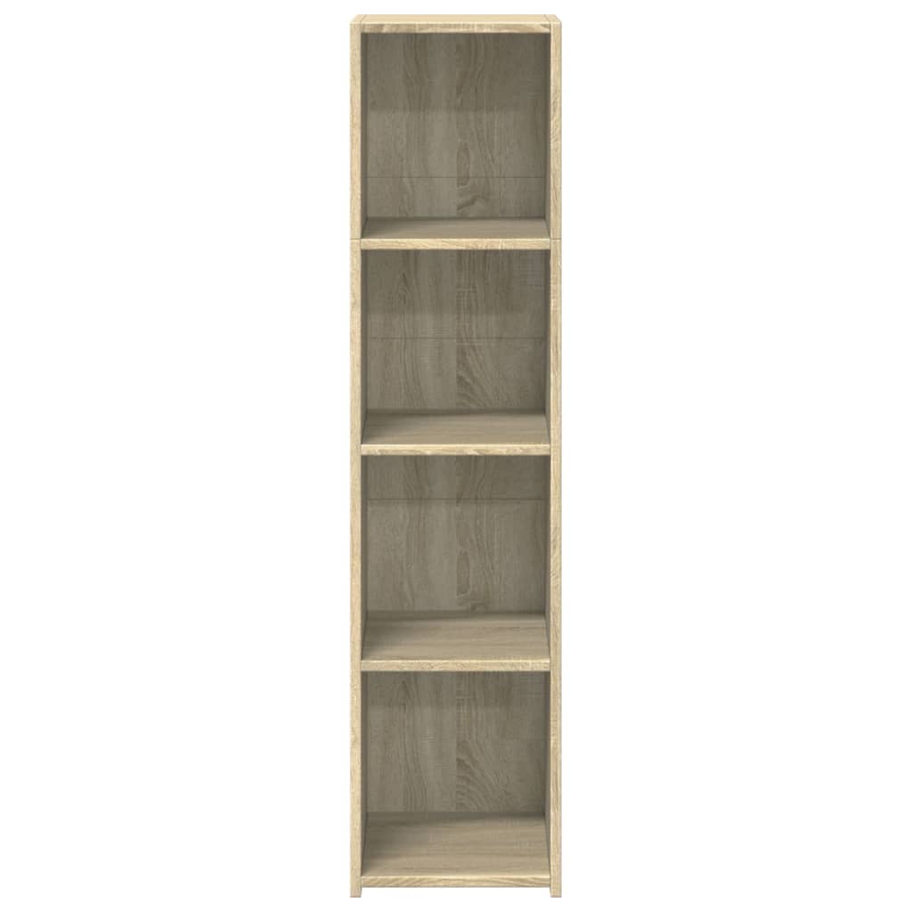 vidaXL Highboard Sonoma Oak 30x41x124 cm Engineered Wood 4