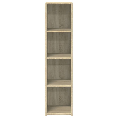 vidaXL Highboard Sonoma Oak 30x41x124 cm Engineered Wood 4
