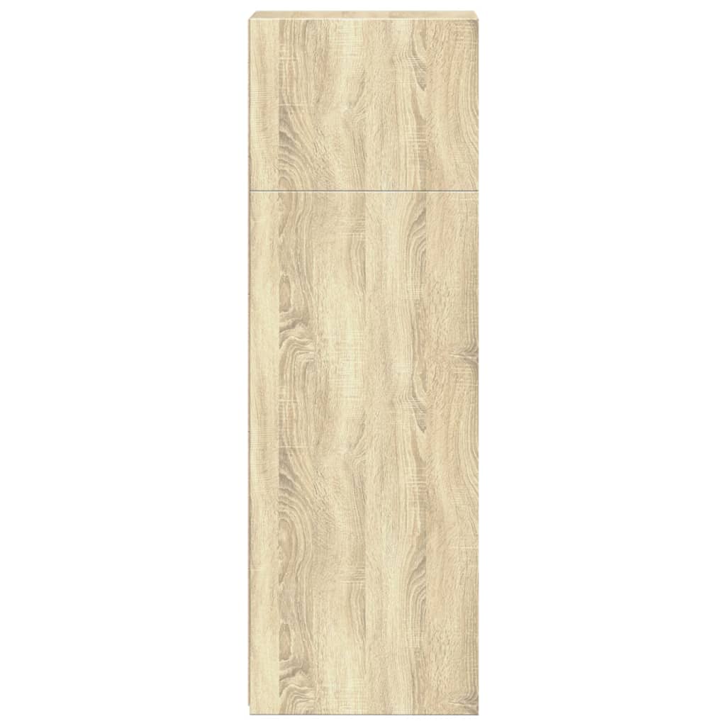 vidaXL Highboard Sonoma Oak 30x41x124 cm Engineered Wood 5