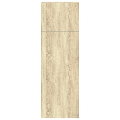 vidaXL Highboard Sonoma Oak 30x41x124 cm Engineered Wood 5