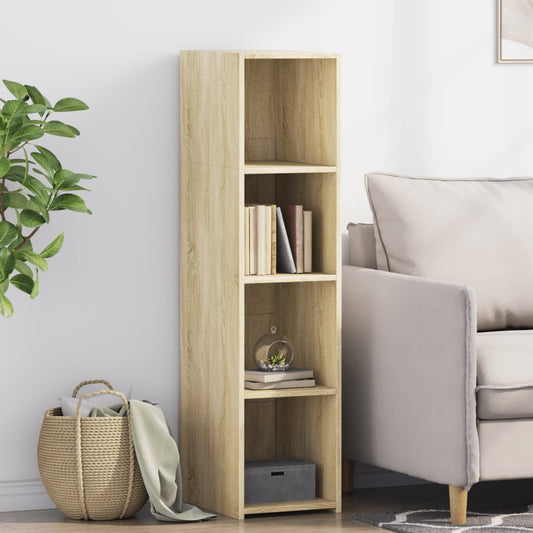vidaXL Highboard Sonoma Oak 30x41x124 cm Engineered Wood 1