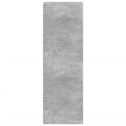 vidaXL Highboard Concrete Grey 30x41x124 cm Engineered Wood 5