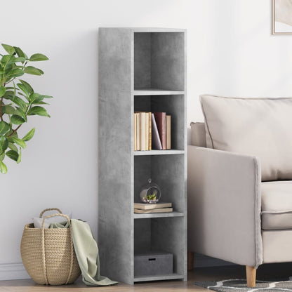 vidaXL Highboard Concrete Grey 30x41x124 cm Engineered Wood 1