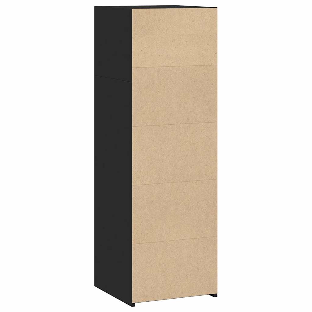 vidaXL Highboard Black 40x41x124 cm Engineered Wood 6