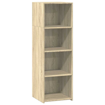 vidaXL Highboard Sonoma Oak 40x41x124 cm Engineered Wood 2