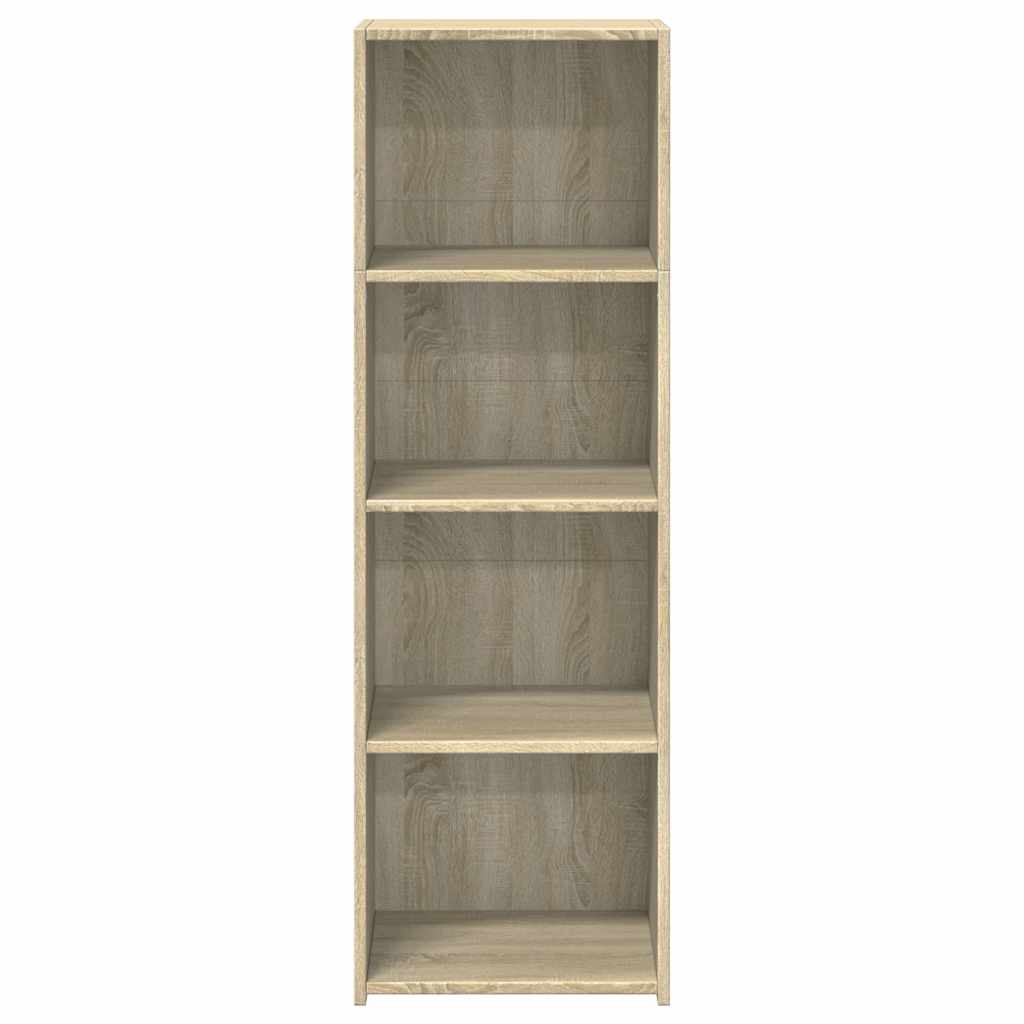 vidaXL Highboard Sonoma Oak 40x41x124 cm Engineered Wood 4