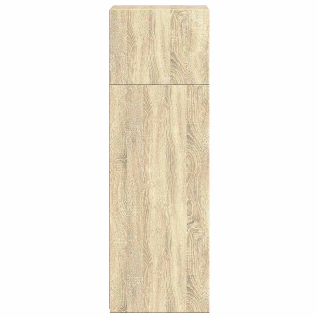vidaXL Highboard Sonoma Oak 40x41x124 cm Engineered Wood 5