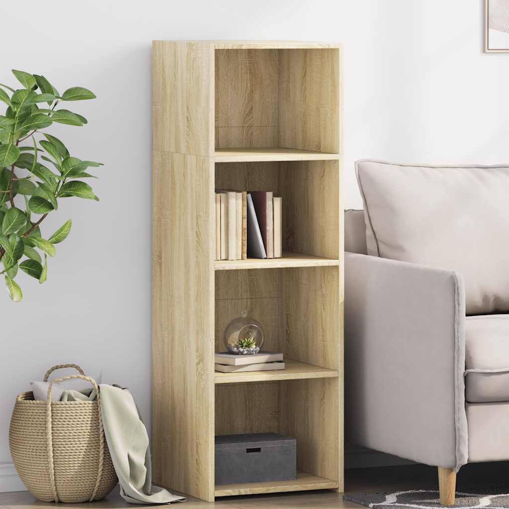 vidaXL Highboard Sonoma Oak 40x41x124 cm Engineered Wood 1