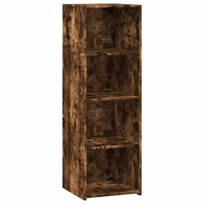 vidaXL Highboard Smoked Oak 40x41x124 cm Engineered Wood 2