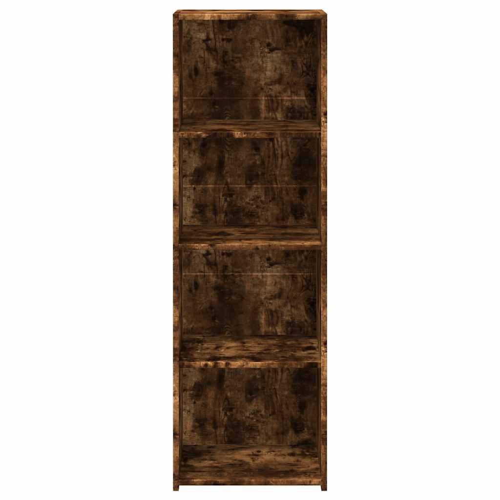 vidaXL Highboard Smoked Oak 40x41x124 cm Engineered Wood 4