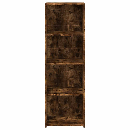 vidaXL Highboard Smoked Oak 40x41x124 cm Engineered Wood 4