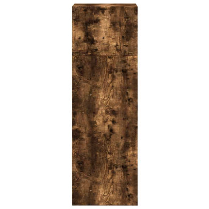 vidaXL Highboard Smoked Oak 40x41x124 cm Engineered Wood 5