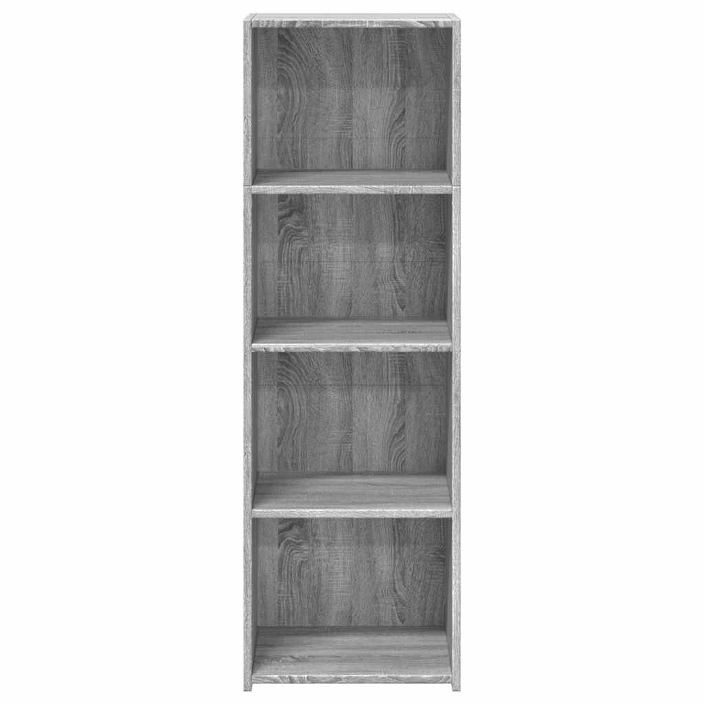 vidaXL Highboard Grey Sonoma 40x41x124 cm Engineered Wood 4