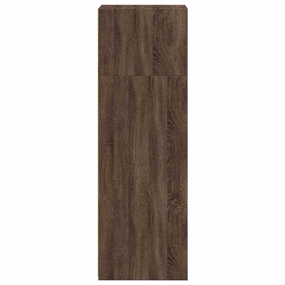 vidaXL Highboard Brown Oak 40x41x124 cm Engineered Wood 5
