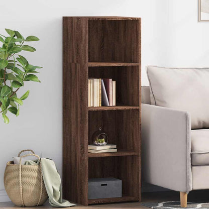 vidaXL Highboard Brown Oak 40x41x124 cm Engineered Wood 1