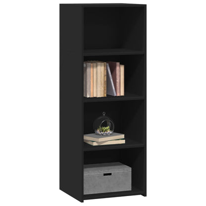 vidaXL Highboard Black 45x41x124 cm Engineered Wood 3