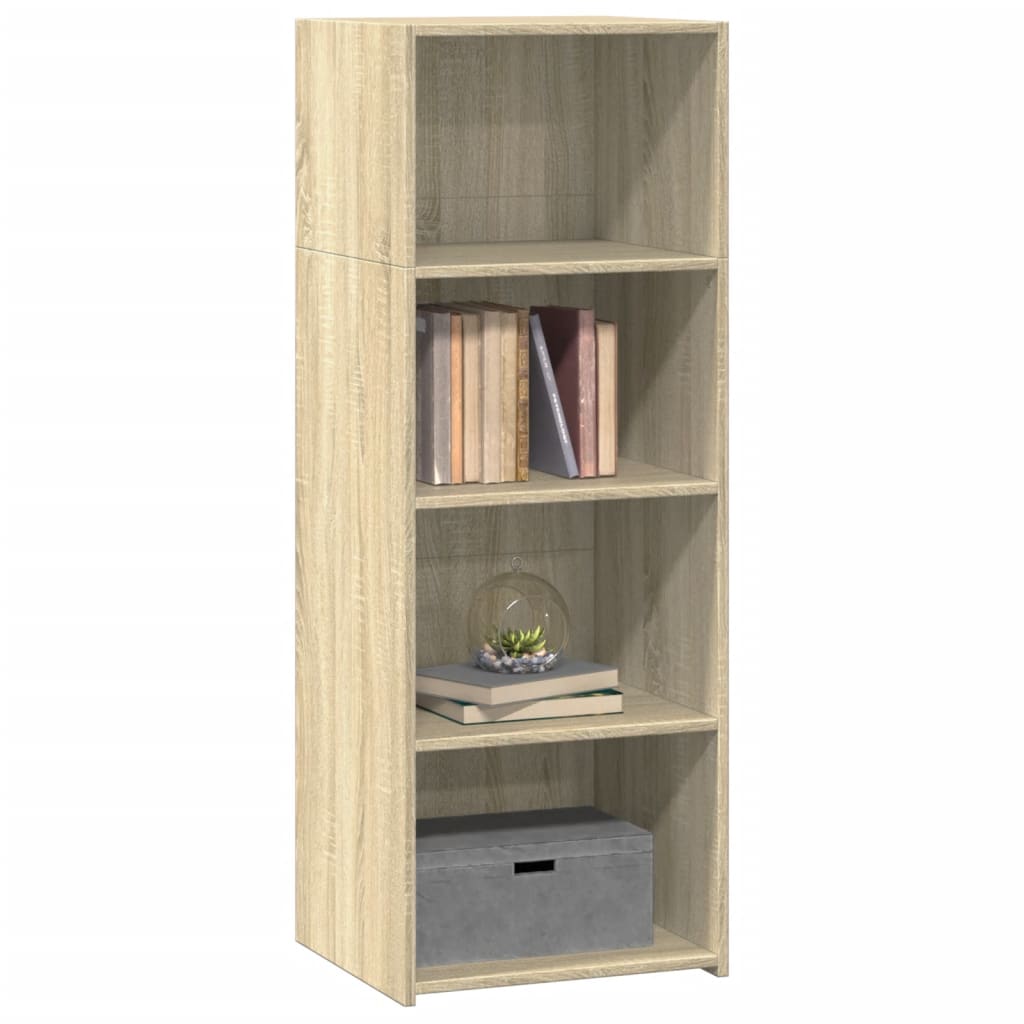 vidaXL Highboard Sonoma Oak 45x41x124 cm Engineered Wood 3
