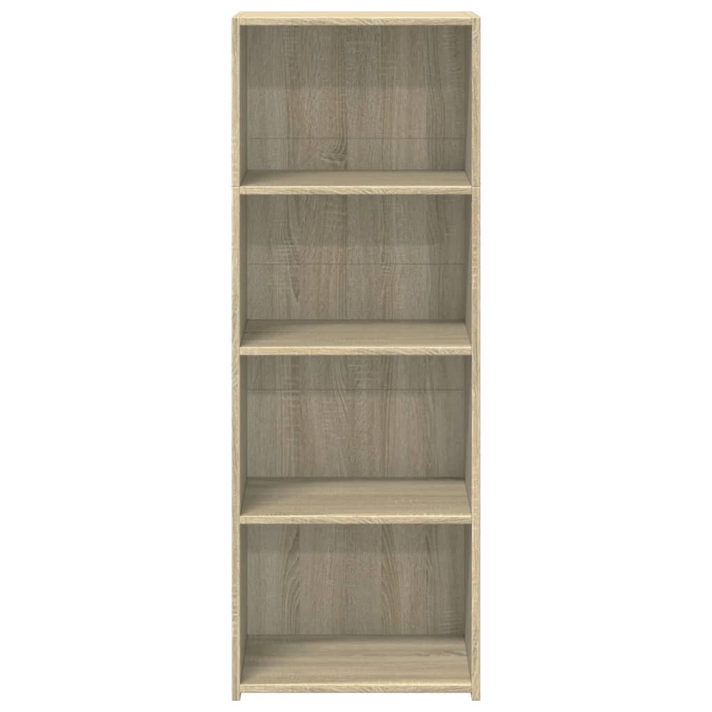 vidaXL Highboard Sonoma Oak 45x41x124 cm Engineered Wood 4