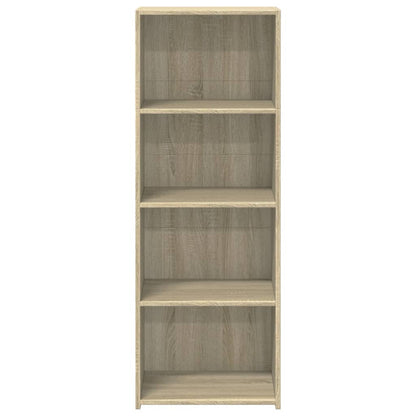 vidaXL Highboard Sonoma Oak 45x41x124 cm Engineered Wood 4