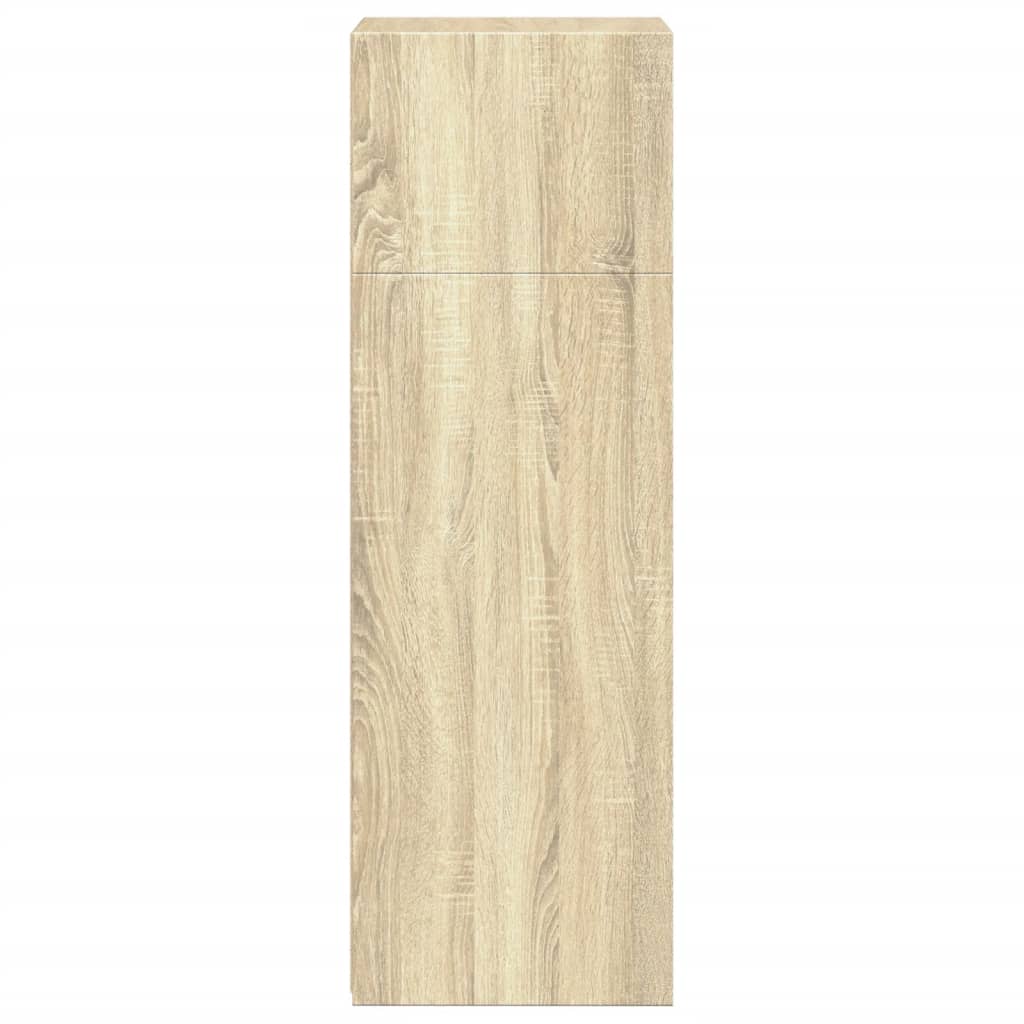 vidaXL Highboard Sonoma Oak 45x41x124 cm Engineered Wood 5