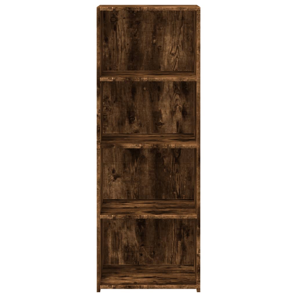 vidaXL Highboard Smoked Oak 45x41x124 cm Engineered Wood 4