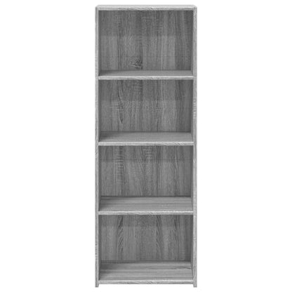 vidaXL Highboard Grey Sonoma 45x41x124 cm Engineered Wood 4