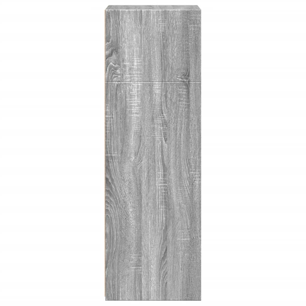 vidaXL Highboard Grey Sonoma 45x41x124 cm Engineered Wood 5