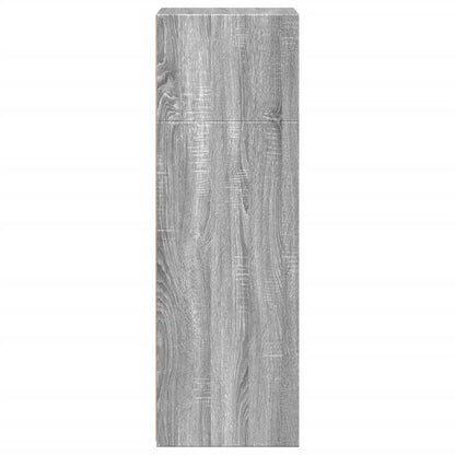 vidaXL Highboard Grey Sonoma 45x41x124 cm Engineered Wood 5