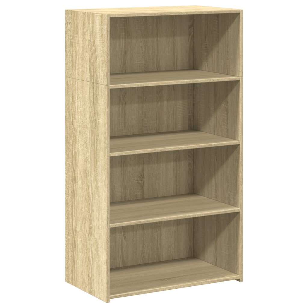 Highboard 70x41x124 cm Engineered Wood Sonoma oak