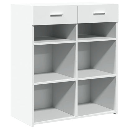vidaXL Sideboard White 80x42.5x93 cm Engineered Wood 2