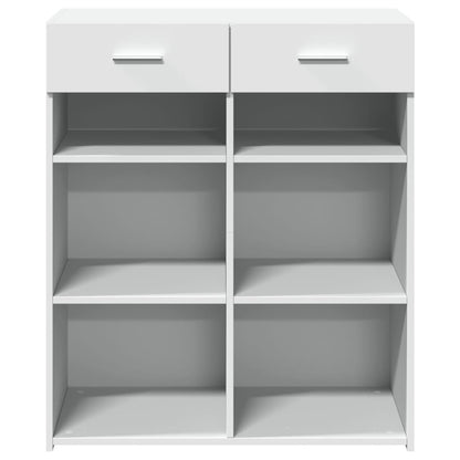 vidaXL Sideboard White 80x42.5x93 cm Engineered Wood 4