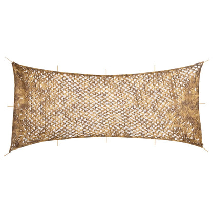 vidaXL Camouflage Net with Storage Bag 844x429 cm Sand 1