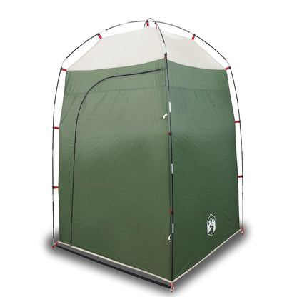 vidaXL Shower Tent Green Waterproof 2