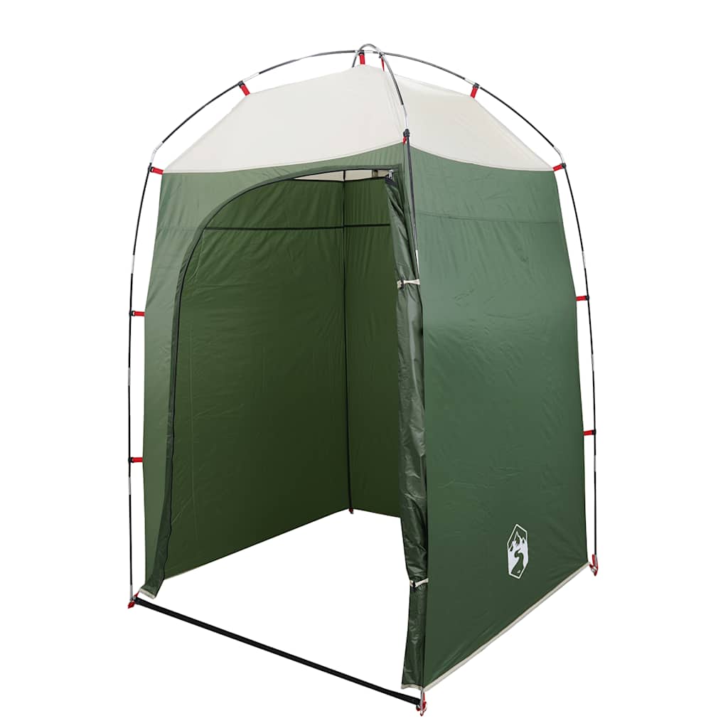 vidaXL Shower Tent Green Waterproof 5