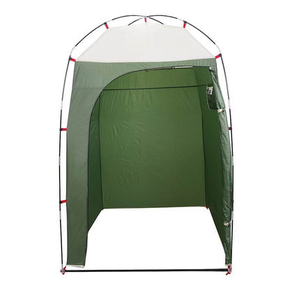 vidaXL Shower Tent Green Waterproof 6