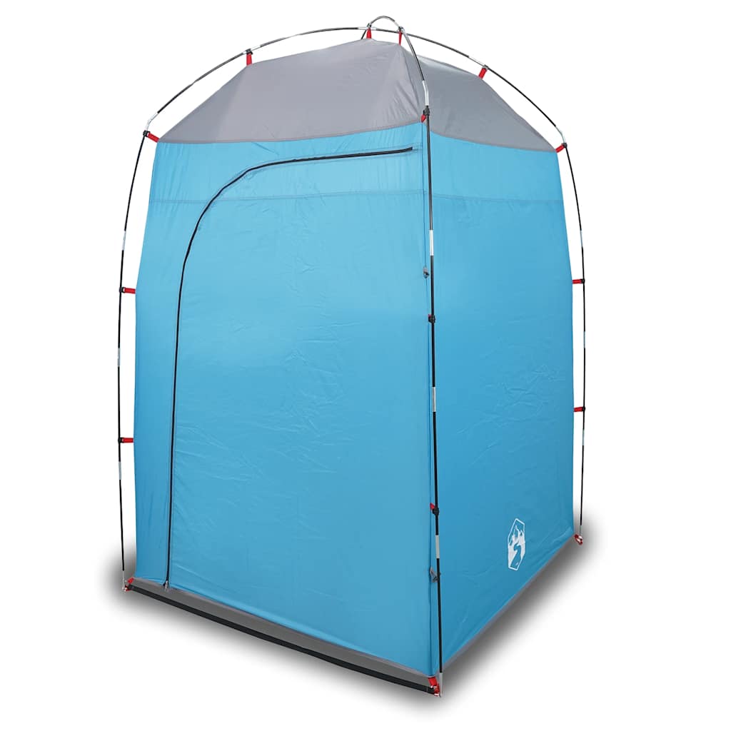 vidaXL Shower Tent Blue Waterproof 2