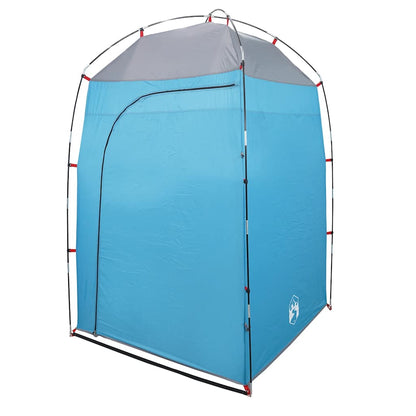 vidaXL Shower Tent Blue Waterproof 3