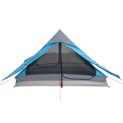 vidaXL Camping Tent 2-Person Blue Waterproof 6