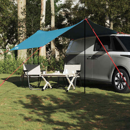 vidaXL Car Tent Blue Waterproof 3
