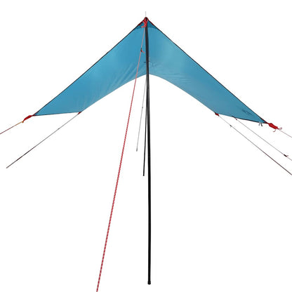 vidaXL Car Tent Blue Waterproof 4