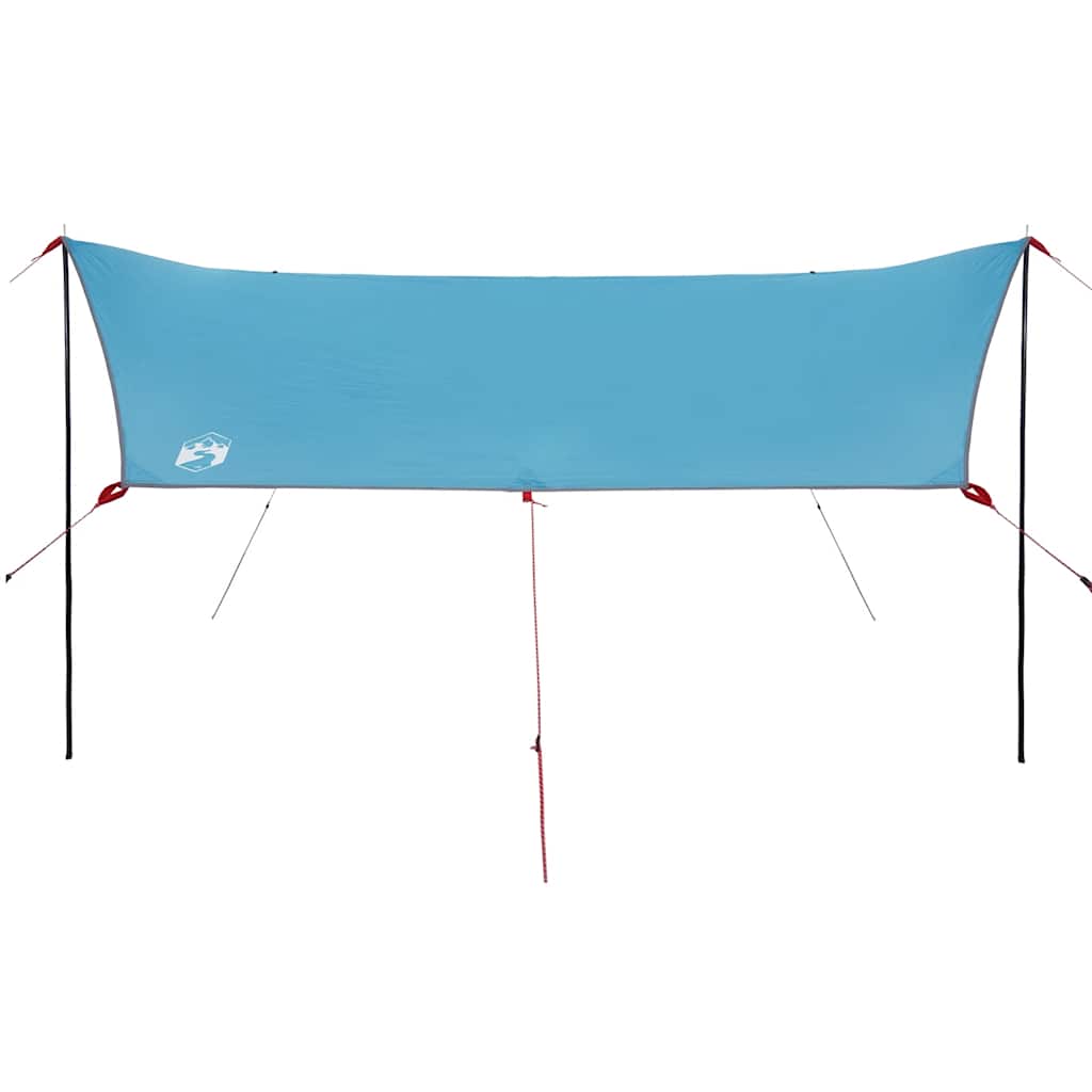 vidaXL Car Tent Blue Waterproof 5