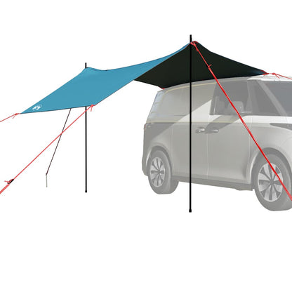 vidaXL Car Tent Blue Waterproof 1