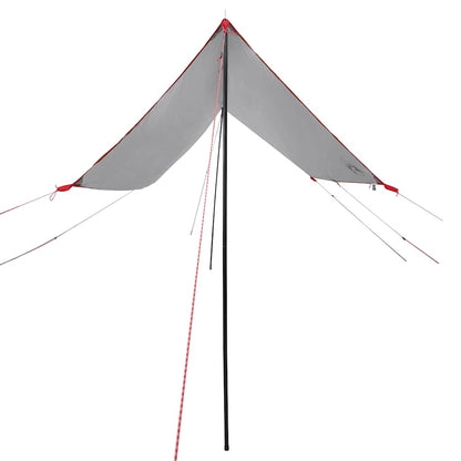 vidaXL Car Tent Grey and Orange Waterproof 4