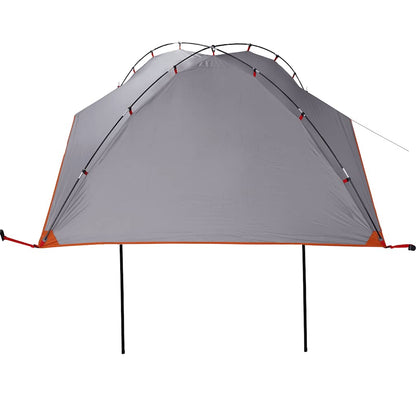 vidaXL Car Tent Grey and Orange Waterproof 6