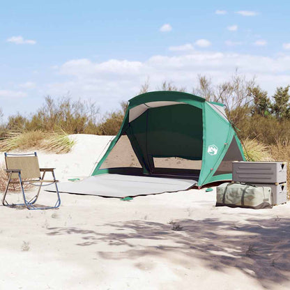 vidaXL Beach Tent 2-Person Sea Green Waterproof 1