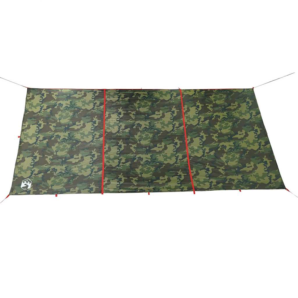 vidaXL Camping Tarp Camouflage 451x420 cm Waterproof 5