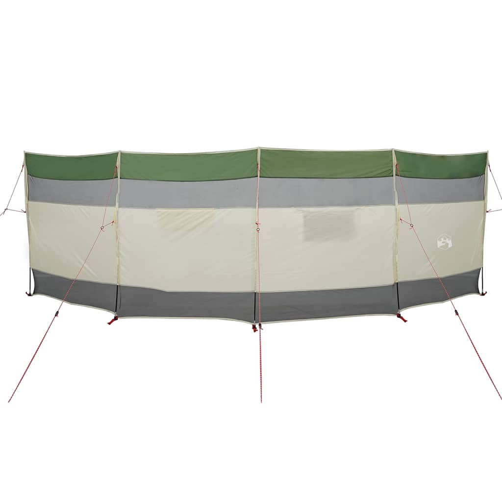 vidaXL Camping Windbreak Green 510x153 cm Waterproof 2