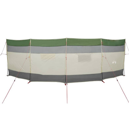 vidaXL Camping Windbreak Green 510x153 cm Waterproof 2