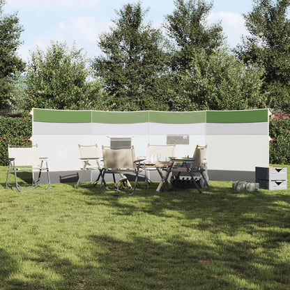 vidaXL Camping Windbreak Green 510x153 cm Waterproof 3