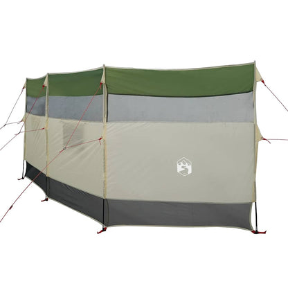 vidaXL Camping Windbreak Green 510x153 cm Waterproof 5